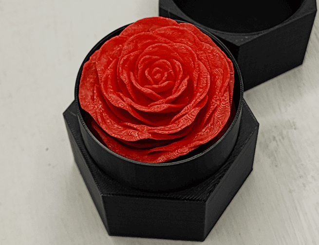 3d printed gifts_7_eternal rose